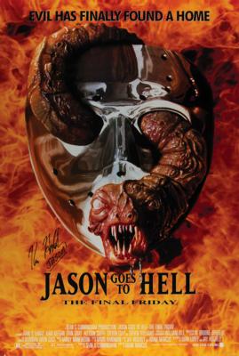 Lot #578 Horror: Doug Bradley and Kane Hodder (2) Signed Posters - Image 3