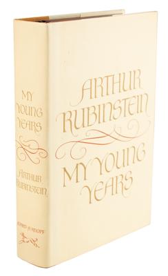 Lot #450 Arthur Rubinstein Signed Book - Image 3