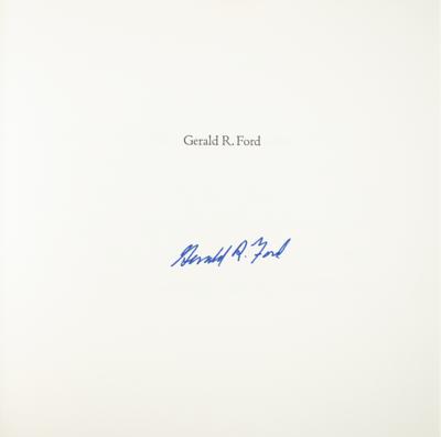 Lot #41 Gerald Ford Signed Book - Image 2