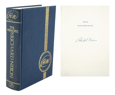 Lot #54 Richard Nixon Signed Book
