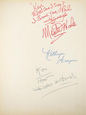 Lot #577 Hollywood Multi-Signed Book - Image 2