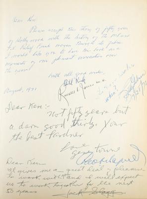 Lot #577 Hollywood Multi-Signed Book - Image 3