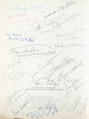 Lot #577 Hollywood Multi-Signed Book - Image 8