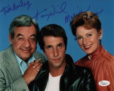 Lot #567 Happy Days: Winkler, Bosley, and Ross Signed Photograph