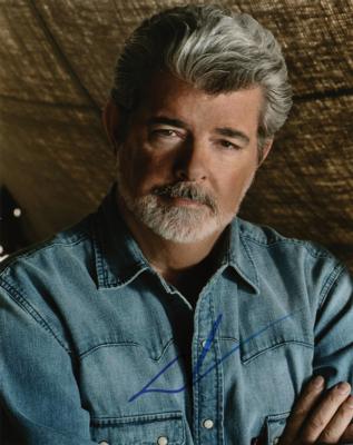 Lot #622 Star Wars: George Lucas Signed Oversized Photograph