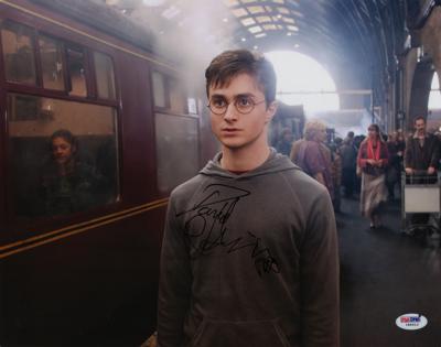 Lot #570 Harry Potter: Daniel Radcliffe Signed Oversized Photograph