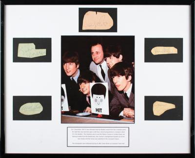 Lot #436 Beatles Signatures (1963)