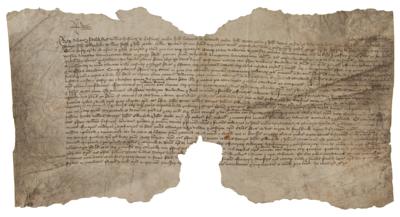 Lot #126 King Edward IV Document Signed