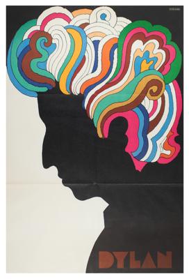 Lot #476 Bob Dylan 1960s Poster by Milton Glaser