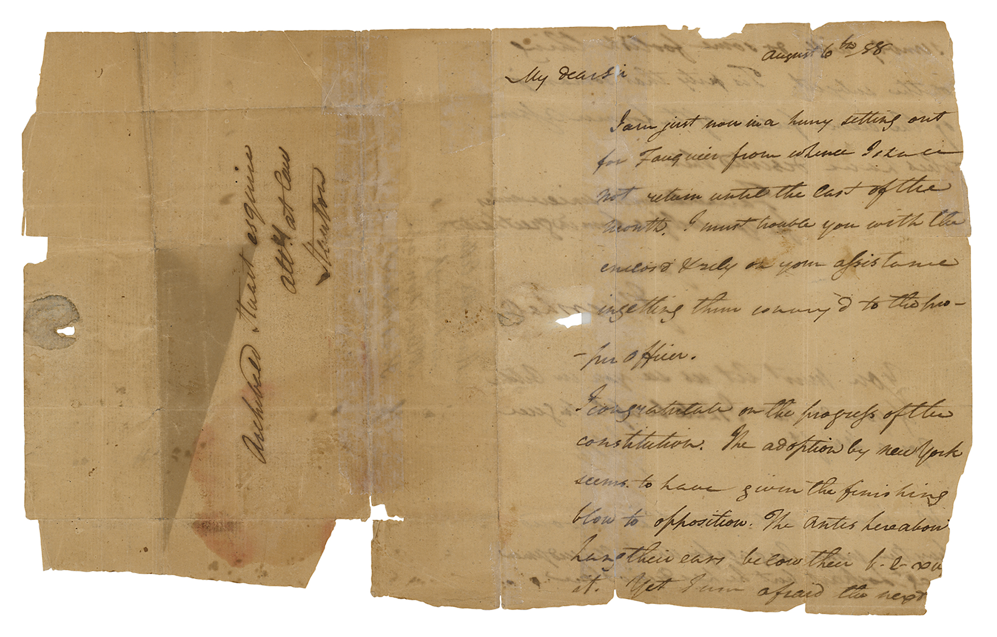 John Marshall Autograph Letter Signed | RR Auction