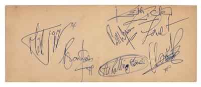 Lot #444 Rolling Stones Signatures (August 1964)