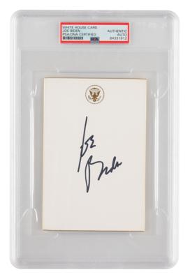 Lot #23 Joe Biden Signature