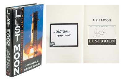 Lot #288 Apollo 13: Lovell and Haise Signed Book