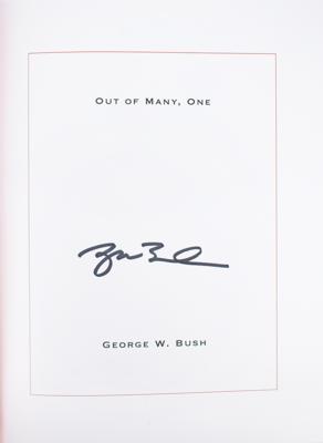 Lot #32 George W. Bush Signed Book - Image 2