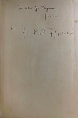 Lot #344 F. Scott Fitzgerald Signed First Edition of The Beautiful and Damned - Image 2