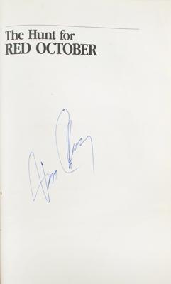 Lot #384 Tom Clancy Signed Book - Image 2