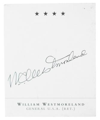 Lot #246 Vietnam War: William Westmoreland and U.S. Grant Sharp, Jr. Signed Book - Image 5