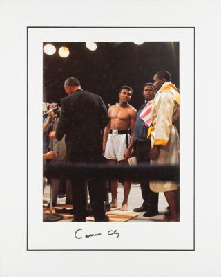 Lot #639 Muhammad Ali Signed Oversized Photograph