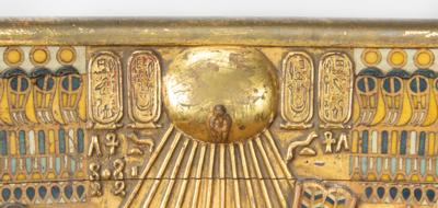 Lot #525 Paramount Pictures 'King Tutankhamun' Egyptian Revival Prop Chair - Image 9