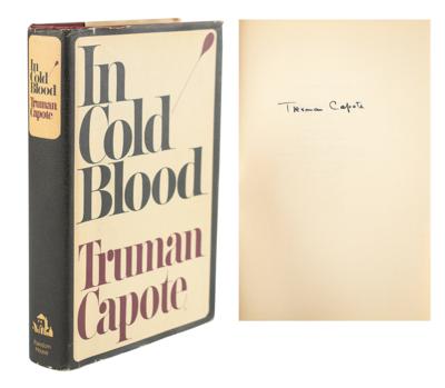 Lot #334 Truman Capote Signed Book