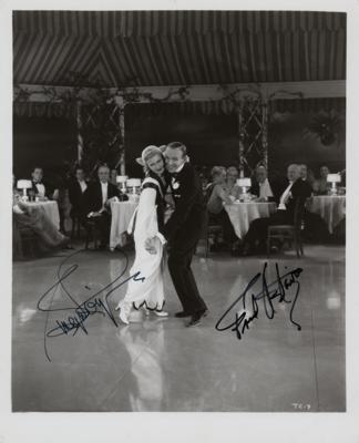 Lot #532 Fred Astaire and Ginger Rogers Signed Photograph