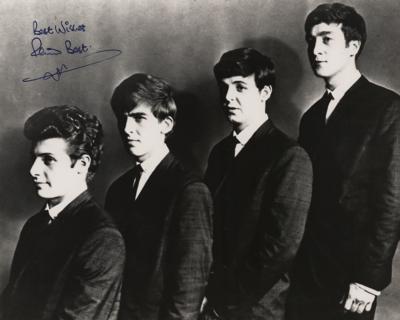 Lot #461 Beatles: Pete Best Signed Photograph