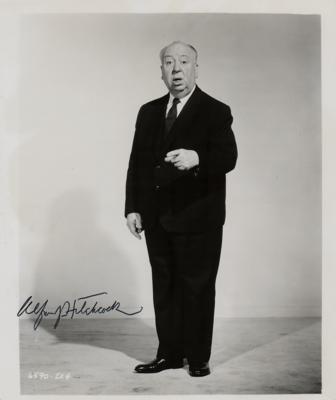 Lot #518 Alfred Hitchcock Signed Photograph