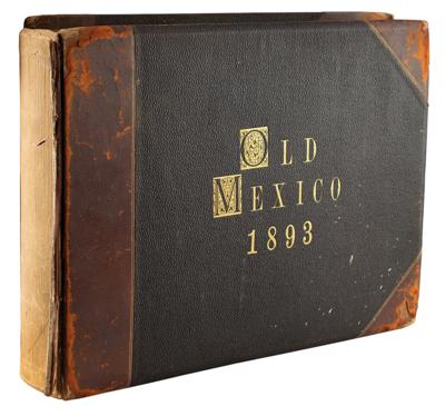 Lot #271 Mayo & Weed: Old Mexico 1893 Photo Album