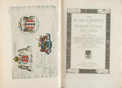 Lot #255 I. N. Phelps Stokes: The Iconography of Manhattan Island - Image 6