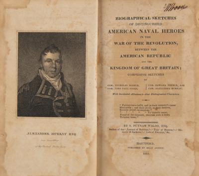 Lot #278 S. Putnam Waldo: Biographical Sketches of Distinguished American Naval Heroes in the War of the Revolution - Image 2