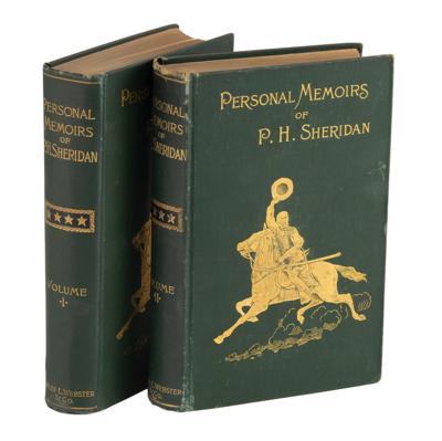 Lot #275 Philip H. Sheridan: Personal Memoirs of P. H. Sheridan