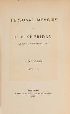 Lot #275 Philip H. Sheridan: Personal Memoirs of P. H. Sheridan - Image 3