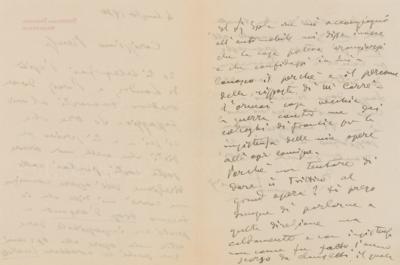 Lot #431 Giacomo Puccini Autograph Letter Signed - Image 2