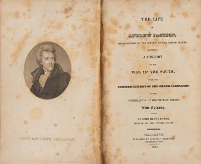 Lot #263 John Eaton: The Life of Andrew Jackson, Major-General in the Service of the United States - Image 2