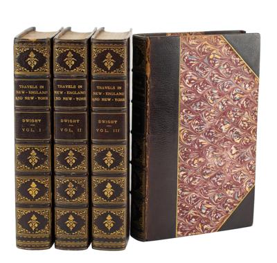 Lot #262 Timothy Dwight: Travels in New-England and New-York