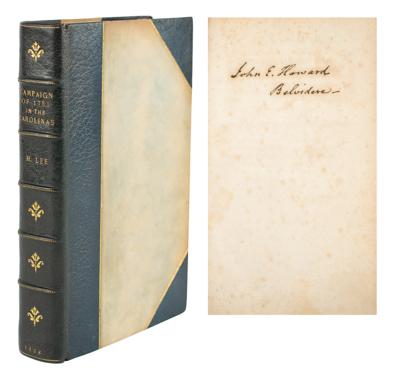 Lot #269 Henry Lee: The Campaign of 1781 in the Carolinas
