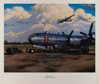 Lot #230 Aviation and Military (10) Art Prints Signed by Stan Stokes and James Dietz 