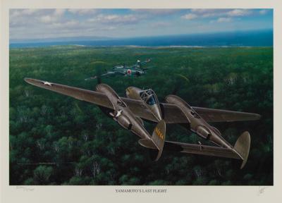 Lot #230 Aviation and Military (10) Art Prints Signed by Stan Stokes and James Dietz  - Image 8