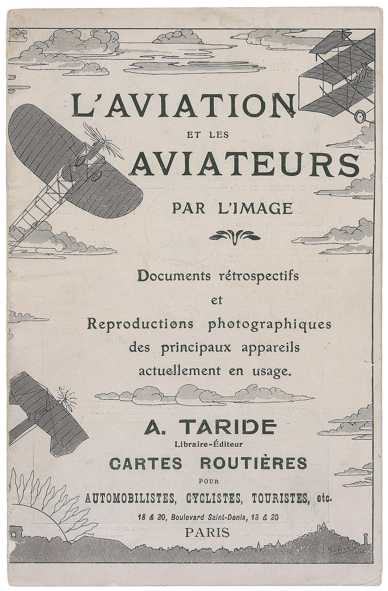 Lot #7809 L’Aviation et les Aviateurs Booklet