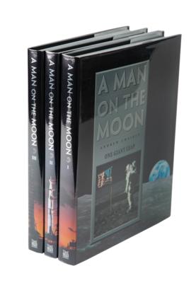 Lot #7563 Apollo Astronauts: McDivitt, Mitchell, and Worden Signed Books