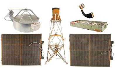 Lot #7785 Major Subassemblies and Components from Mankind's First Interplanetary Spacecraft (Mariner 2)