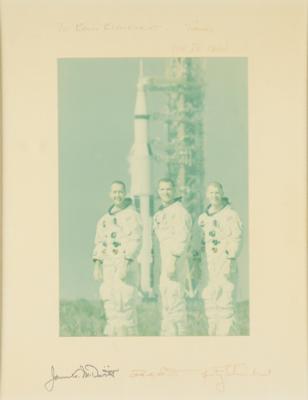 Lot #7232 Apollo 9 Signed Photograph