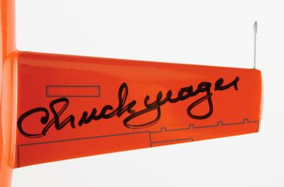 Lot #7814 Chuck Yeager Signed Model - Image 2