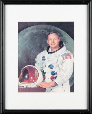 Lot #7281 Neil Armstrong Signed Photograph - Image 3