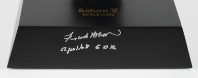 Lot #7211 Frank Borman Signed Saturn V Rocket Model - Image 2