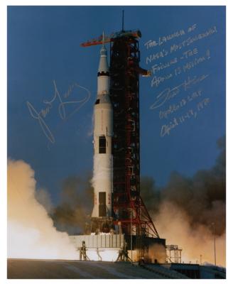 Lot #7398 James Lovell and Fred Haise Signed Photograph