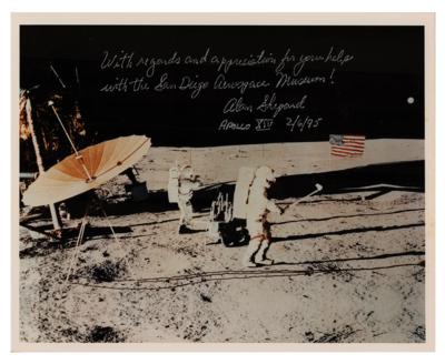 Lot #7429 Alan Shepard Signed Photograph