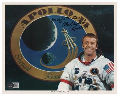 Lot #7431 Alan Shepard Signed Photograph