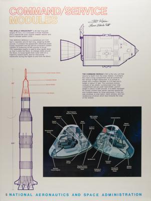 Lot #7377 Fred Haise Signed Poster - Image 1