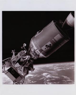 Lot #7803 Apollo 9: Russell Arasmith Original Painting - Image 3